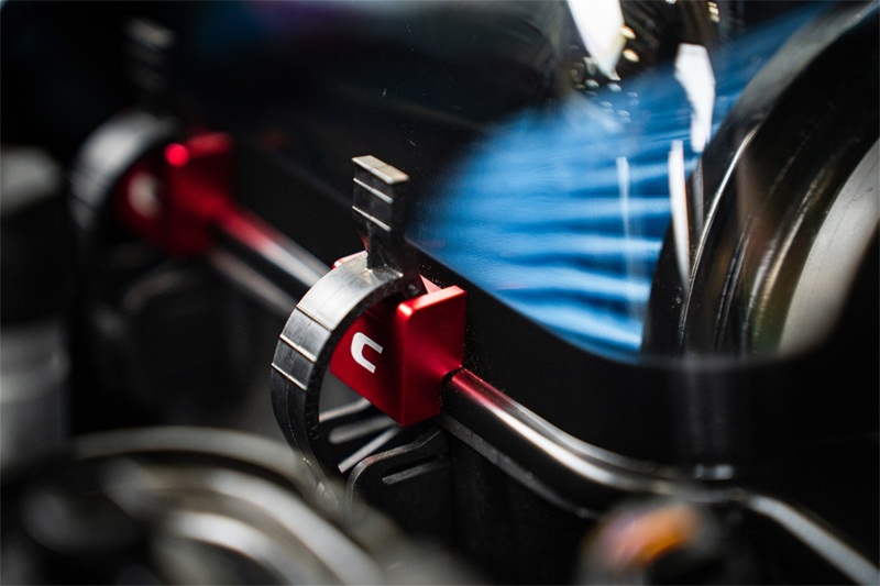 Ford Mustang GT Performance Air Intake - CORSA Performance - Carbon Fiber Closed Box - Matte - `24-`25